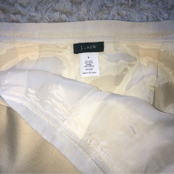 J Crew wool mini skirt with pockets - Picture 4 of 5